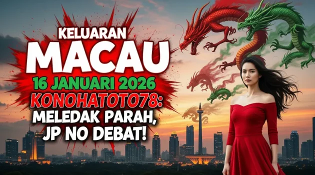Keluaran Macau 16 Januari 2026 Konohatoto78 Meledak Parah, JP No Debat! - keluaranterkini.com