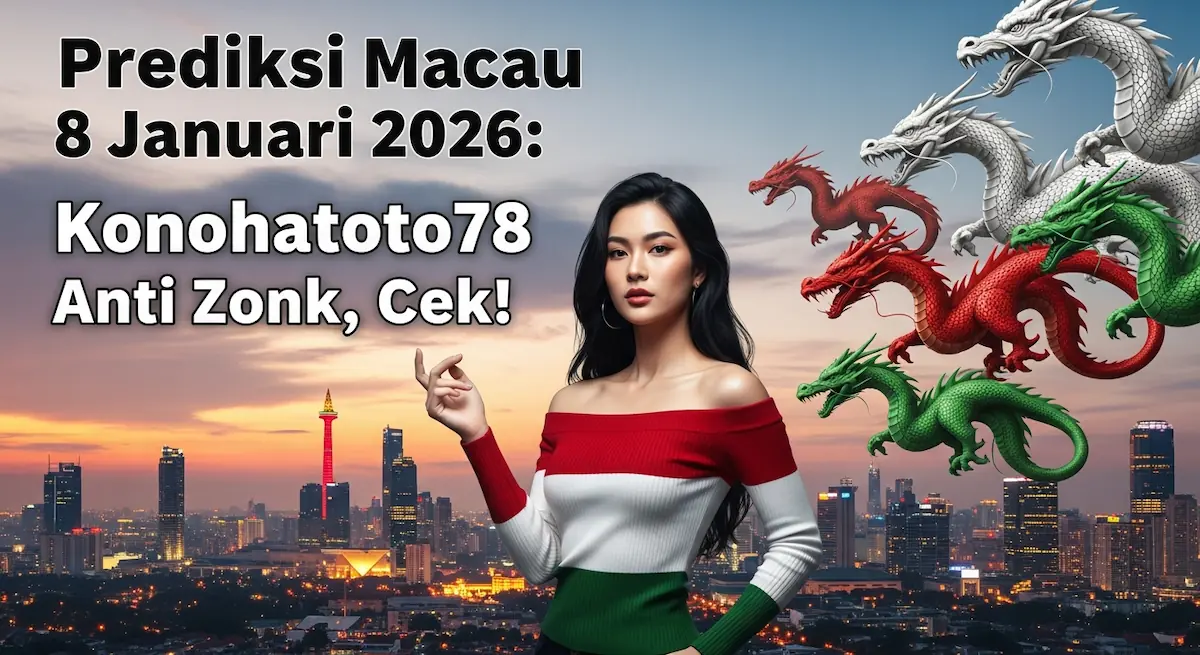 Prediksi Macau 8 Januari 2026 Konohatoto78 Anti Zonk, Cek! - keluaranterkini.com