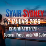 Syair Sydney 7 Januari 2026 Konohatoto78 Bocoran Pusat, Auto WD Gede! - keluaranterkini.com