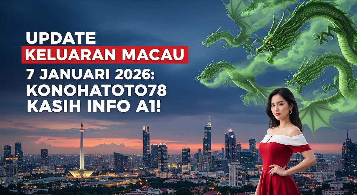 Update Keluaran Macau 7 Januari 2026 Konohatoto78 Kasih Info A1! - keluaranterkini.com